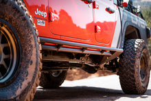 Load image into Gallery viewer, DV8 Offroad 20-22 Jeep Gladiator Bedside Sliders With Built in Skid Plates