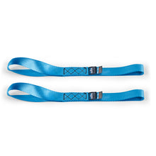 Laden Sie das Bild in den Galerie-Viewer, Mishimoto Heavy-Duty Ratchet Tie-Down Kit (2-Pack) - Blue