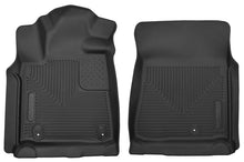Carica l'immagine nel visualizzatore di Gallery, Husky Liners 07-11 Toyota Tundra Pickup(Crew / Ext / Std Cab) X-Act Contour Black Front Floor Liners