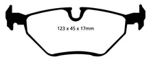 Carica l&#39;immagine nel visualizzatore di Gallery, EBC 99-02 BMW Z3 2.5 Redstuff Rear Brake Pads
