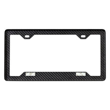 Carica l&#39;immagine nel visualizzatore di Gallery, Mishimoto Carbon Fiber License Plate Frame - Gloss