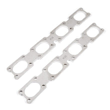 Carica l'immagine nel visualizzatore di Gallery, Stainless Works Chevrolet LT5 Flat Rectangular Port Header 304SS Exhaust Flanges 2in Primaries