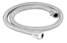 Laden Sie das Bild in den Galerie-Viewer, Spectre Stainless Steel Flex Fuel Line 3/8in. ID - 3ft. w/Chrome Clamps