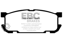Laden Sie das Bild in den Galerie-Viewer, EBC 01-03 Mazda Miata MX5 1.8 (Sports Suspension) Ultimax2 Rear Brake Pads