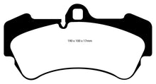 गैलरी व्यूवर में इमेज लोड करें, EBC 04-07 Porsche Cayenne 3.2 Redstuff Front Brake Pads