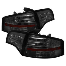 Carica l&#39;immagine nel visualizzatore di Gallery, Spyder Audi A4 4Dr 06-08 LED Tail Lights Smoke ALT-YD-AA406-G2-LED-SM