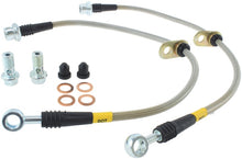 Charger l&#39;image dans la galerie, StopTech 08-10 Toyota Land Cruiser Front Stainless Steel Brake Line Kit
