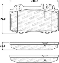 Charger l&#39;image dans la galerie, StopTech 02-06 Mercedes-Benz S500 / 03-06 Mercedes-Benz CL500 Street Performance Front Brake Pads