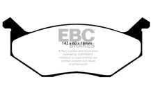 Carica l&#39;immagine nel visualizzatore di Gallery, EBC 80-83 Chrysler Cordoba 3.7 Redstuff Front Brake Pads