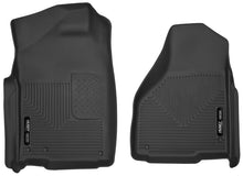 Cargar imagen en el visor de la galería, Husky Liners 09-14 Dodge Ram/Ram Quad Cab X-Act Contour Black Front Floor Liners