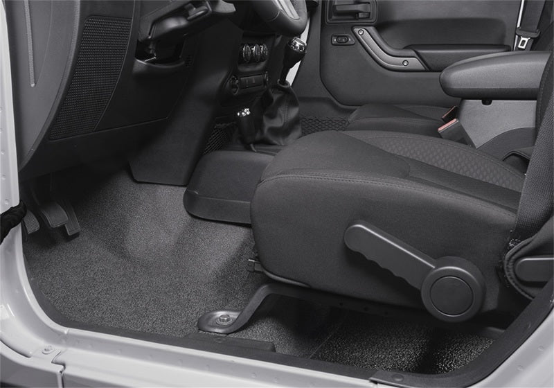 BedRug 2018+ Jeep JL 4 Door BedTred 3pc Front Floor Kit