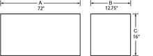 Laden Sie das Bild in den Galerie-Viewer, Lund Universal Aluminum Top Mount L-Wing Box - Brite