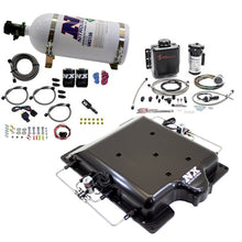 Laden Sie das Bild in den Galerie-Viewer, Nitrous Express Dodge Hellcat Supercharger Lid Nitrous/Water Injection Kit (100-400HP) w/10lb Bottle