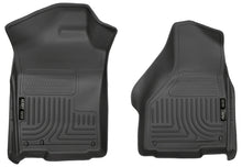 Carica l'immagine nel visualizzatore di Gallery, Husky Liners 03-12 Dodge Ram 1500/2500/3500 Series Regular/Quad Cab WeatherBeater Black Floor Liners