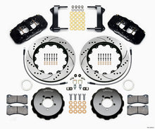 गैलरी व्यूवर में इमेज लोड करें, Wilwood AERO6 Front Hat Kit 14.00 Drilled 1999-2012 Subaru WRX w/Lines