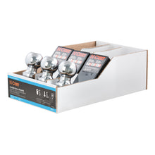 Carica l&#39;immagine nel visualizzatore di Gallery, Curt Loaded Ball Mounts w/2in Balls (2in Shank 7500lbs 4in Drop 3-Pack)