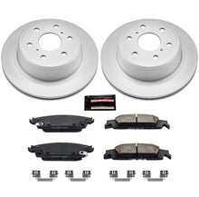 Carica l&#39;immagine nel visualizzatore di Gallery, Power Stop 15-19 Cadillac Escalade Rear Z17 Evolution Geomet Coated Brake Kit