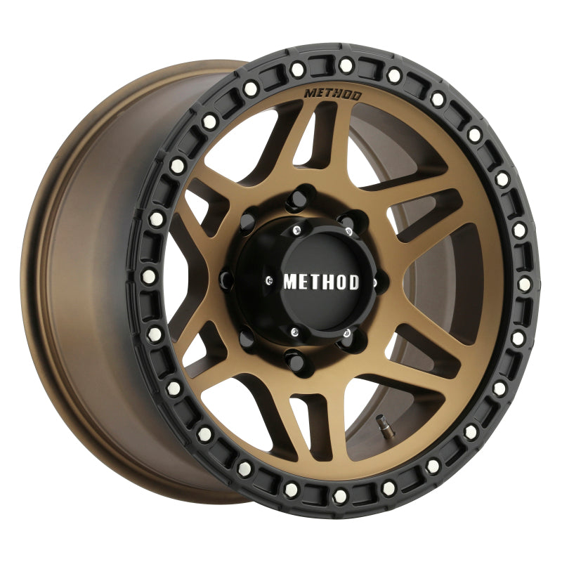 Method MR312 18x9 +18mm Offset 8x170 130.81mm CB Method Bronze/Black Street Loc Wheel