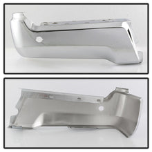 Carica l&#39;immagine nel visualizzatore di Gallery, XTune 17-19 Ford F250/ F350 Rear Left Bumper Cap End w/ Sensor Hole - Chrome RB-FF25017-BEWS-L