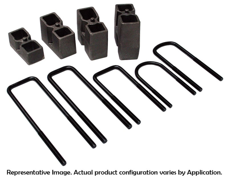 Skyjacker Suspension Block and U-Bolt Kit 1994-2002 Dodge Ram 3500 4 Wheel Drive