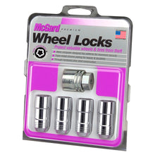 Laden Sie das Bild in den Galerie-Viewer, McGard Wheel Lock Nut Set - 4pk. (Cone Seat) M14X2.0 / 13/16 Hex / 2.25in. Length - Chrome