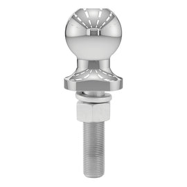 Curt 1-7/8in Trailer Ball (3/4in x 3in Shank 2000lbs Chrome Packaged)