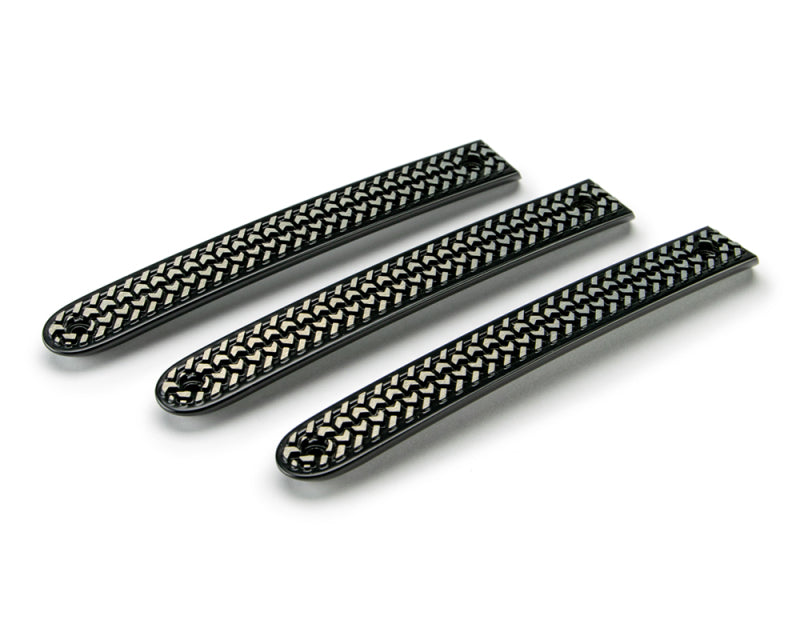 DV8 Offroad 2007-2018 Jeep Wrangler Door Handle Inserts - Set Of 3