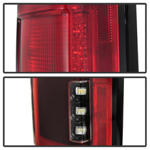 Carica l&#39;immagine nel visualizzatore di Gallery, Spyder 15-18 Ford F-150 LED Tail Lights (w/Blind Spot) - Red Clear (ALT-YD-FF15015BS-LBLED-RC)