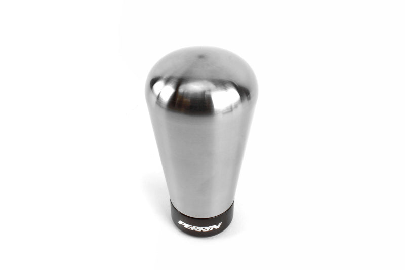 Perrin 15+ WRX w/ Rattle Fix Tapered 1.8in Brushed Stainless Steel Shift Knob - 2to4wheels