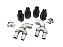 गैलरी व्यूवर में इमेज लोड करें, AWE Tuning 2019+ BMW M340i (G20) OE-Config-To-Quad Tip Conversion Kit - Diamond Black Tip