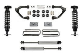 Fabtech 2019 C/K1500 2WD/4WD 3in Uniball UCA System w/DL 2.5 Coilovers & Rear DL Shocks