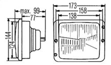 Charger l&#39;image dans la galerie, Hella Headlamp ES FAPO 1AA