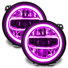 Carica l'immagine nel visualizzatore di Gallery, Oracle Jeep Wrangler JL/Gladiator JT RGB+W Headlight DRL Upgrade Kit - ColorSHIFT w/ BC1 Controller