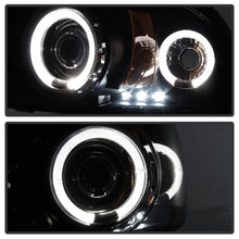 Laden Sie das Bild in den Galerie-Viewer, Spyder Dodge Dakota 97-04/Durango 98-03 1PC Projector Headlights LED Halo LED Blk PRO-YD-DDAK97-BK