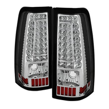 गैलरी व्यूवर में इमेज लोड करें, Xtune Chevy Silverado 1500-2500-3500 03-06 C-Shape LED Tail Lights Chrome ALT-ON-CS03-G2-LED-C