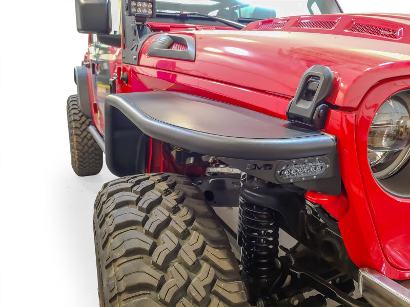 DV8 Offroad 2018+ Jeep Wrangler JL Tubular Fenders