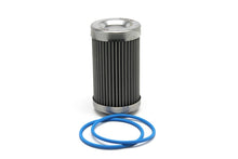 Carica l'immagine nel visualizzatore di Gallery, Fuelab 6 Micron Micro-Fiberglass Replacement Element - 3in w/2 O-Rings &amp; Instructions