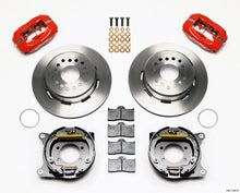 गैलरी व्यूवर में इमेज लोड करें, Wilwood Forged Dynalite P/S Park Brake Kit Red Ford 8.8 w/2.5in Offset-5 Lug