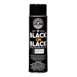 Chemical Guys Black on Black Instant Trim Shine Spray Dressing - 11oz - Single