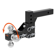 Load image into Gallery viewer, Curt Adjustable Tri-Ball Mount (2in Shank 1-7/8in 2in &amp; 2-5/16in Balls)