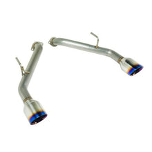 गैलरी व्यूवर में इमेज लोड करें, Remark 2014+ Infiniti Q50 Axle Back Exhaust w/Burnt Stainless Double Wall Tip