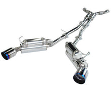 Carica l&#39;immagine nel visualizzatore di Gallery, HKS 03-07 G35 Dual Hi-Power Titanium Tip Catback Exhaust