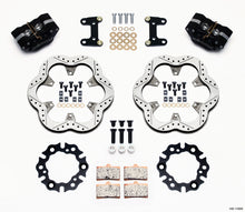 गैलरी व्यूवर में इमेज लोड करें, Wilwood GP320 Front Kit Top Mount 10.50in SuperAlloy Vntd Rtr Asph Midget
