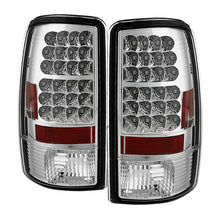 Carica l&#39;immagine nel visualizzatore di Gallery, Spyder Chevy Suburban/Tahoe 1500/2500 00-06/GMC Yukon LED Tail Lights Chrome ALT-YD-CD00-LED-C