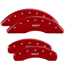 Charger l&#39;image dans la galerie, MGP Front set 2 Caliper Covers Engraved Front MGP Yellow finish black ch