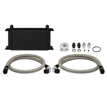 Laden Sie das Bild in den Galerie-Viewer, Mishimoto Universal 19 Row Oil Cooler Kit - Black