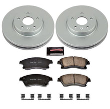 Cargar imagen en el visor de la galería, Power Stop 11-15 Chevrolet Cruze Front Z17 Evolution Geomet Coated Brake Kit