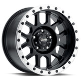 DV8 Offroad 883 Beadlock 17x9 5x127 -12MM Aluminum Wheels Matte Black