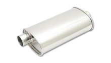 Charger l&#39;image dans la galerie, Vibrant StreetPower Oval Muffler 3.50in Inlet/Outlet (Offset-Center)