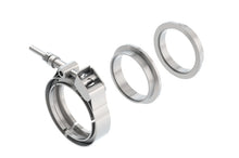 Cargar imagen en el visor de la galería, Borla Universal 2.25in Stainless Steel 3pc V-Band Clamp w/ Male and Female Flanges